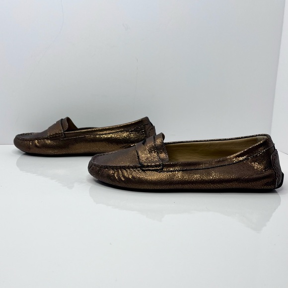 Boemos Bronze Leather Driving Loafer - Picture 5 of 8